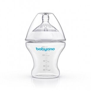 Бутылочка для кормления BabyOno Anti-colic NATURAL NURSING 180 ml