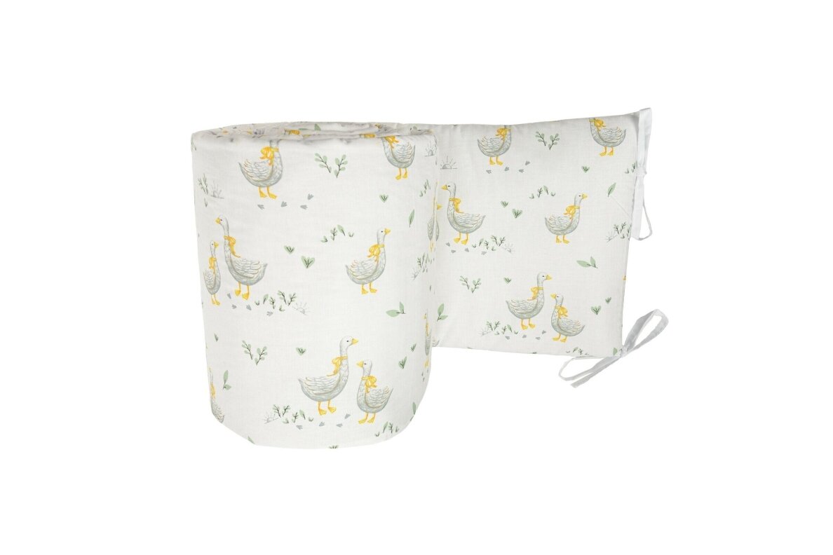 Baby Crib Bumper Ankras RABBIT AND OWL 360 cm 1