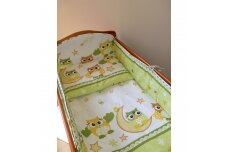 Baby Crib Bumper Ankras SOWY Green 360 cm