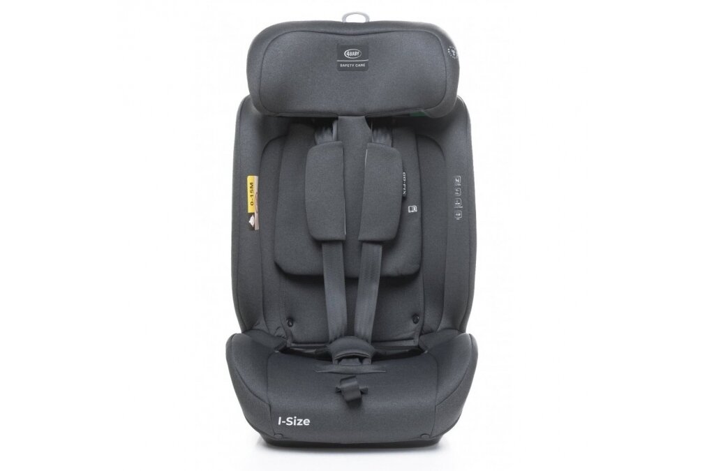 Car Seat 4BABY GO-FIX (76-150cm) Graphite 2