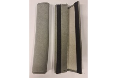 Car seat belt padding Grey