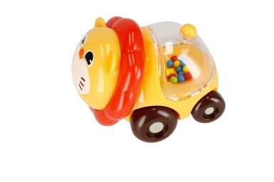 Cartoon Slide Car With Rattle BamBam LION Cartoon Slide Car With Rattle BamBam LION