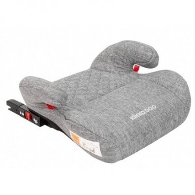 Autokėdutė-paaukštinimas su IsoFix GROOVY ISOFIX, 15-36, Grey Autokėdutė-paaukštinimas su IsoFix GROOVY ISOFIX, 15-36, Grey