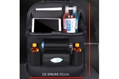 Car seat organizer with seat back table Car seat organizer with seat back table
