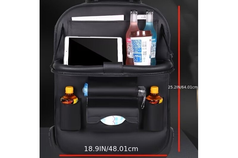 Car seat organizer with seat back table Car seat organizer with seat back table