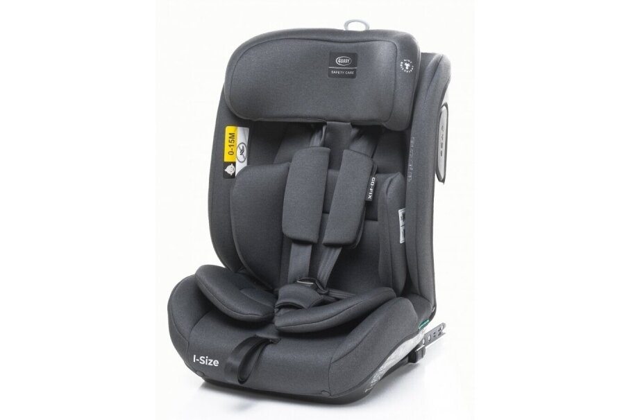 Car Seat 4BABY GO-FIX (76-150cm) Graphite Car Seat 4BABY GO-FIX (76-150cm) Graphite