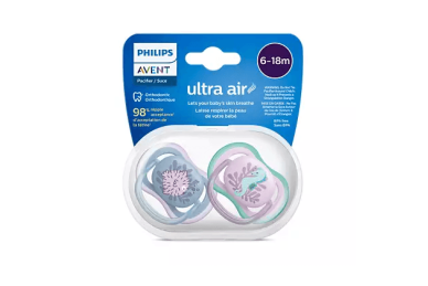 AVENT Pacifiers ULTRA  AIR, SCF085/61, 2 vnt 1