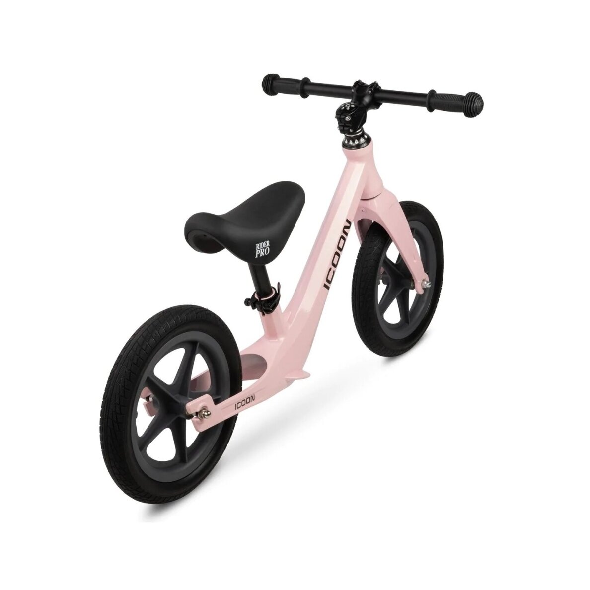 Balansinis dviratukas Icoon RIDER PRO 12” Pink 1 Balansinis dviratukas Icoon RIDER PRO 12” Pink 1