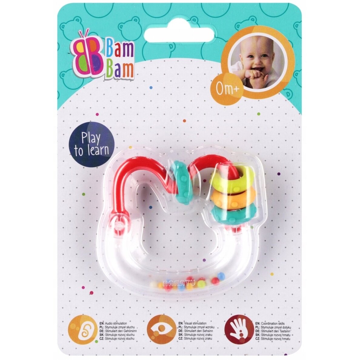 Погремушка BamBam SPIRAL 2 Погремушка BamBam SPIRAL 2