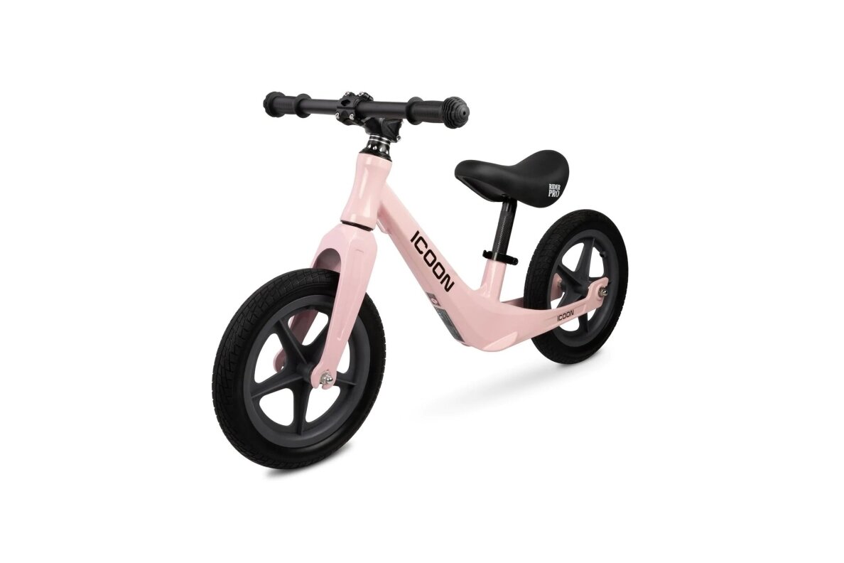 Balance bike Icoon RIDER PRO 12” Pink 2 Balance bike Icoon RIDER PRO 12” Pink 2