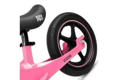 Balance bike Icoon RIDER PRO 12” Pink 3