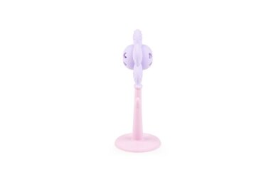 Silicone Rattle-teething GiliGums FLOWER MERRY Pink 1