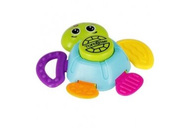 Rattle with Teether BamBam TURTLE Rattle with Teether BamBam TURTLE