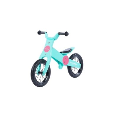 Medinis Balansinis dviratukas MOOVKEE JACK Sweet Pink & Baby Blue Medinis Balansinis dviratukas MOOVKEE JACK Sweet Pink & Baby Blue