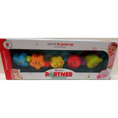 Barškutis prie vežimėlio Baby's PARTNER 1