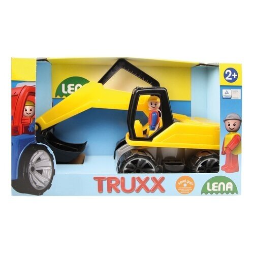 Игрушечный строительный экскаватор LENA TRUXX 04411 4 Игрушечный строительный экскаватор LENA TRUXX 04411 4