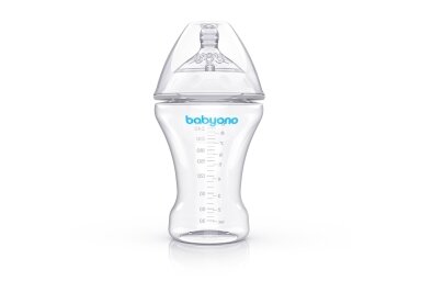 Baby Bottle BabyOno Anti-colic NATURAL NURSING 260 ml Baby Bottle BabyOno Anti-colic NATURAL NURSING 260 ml