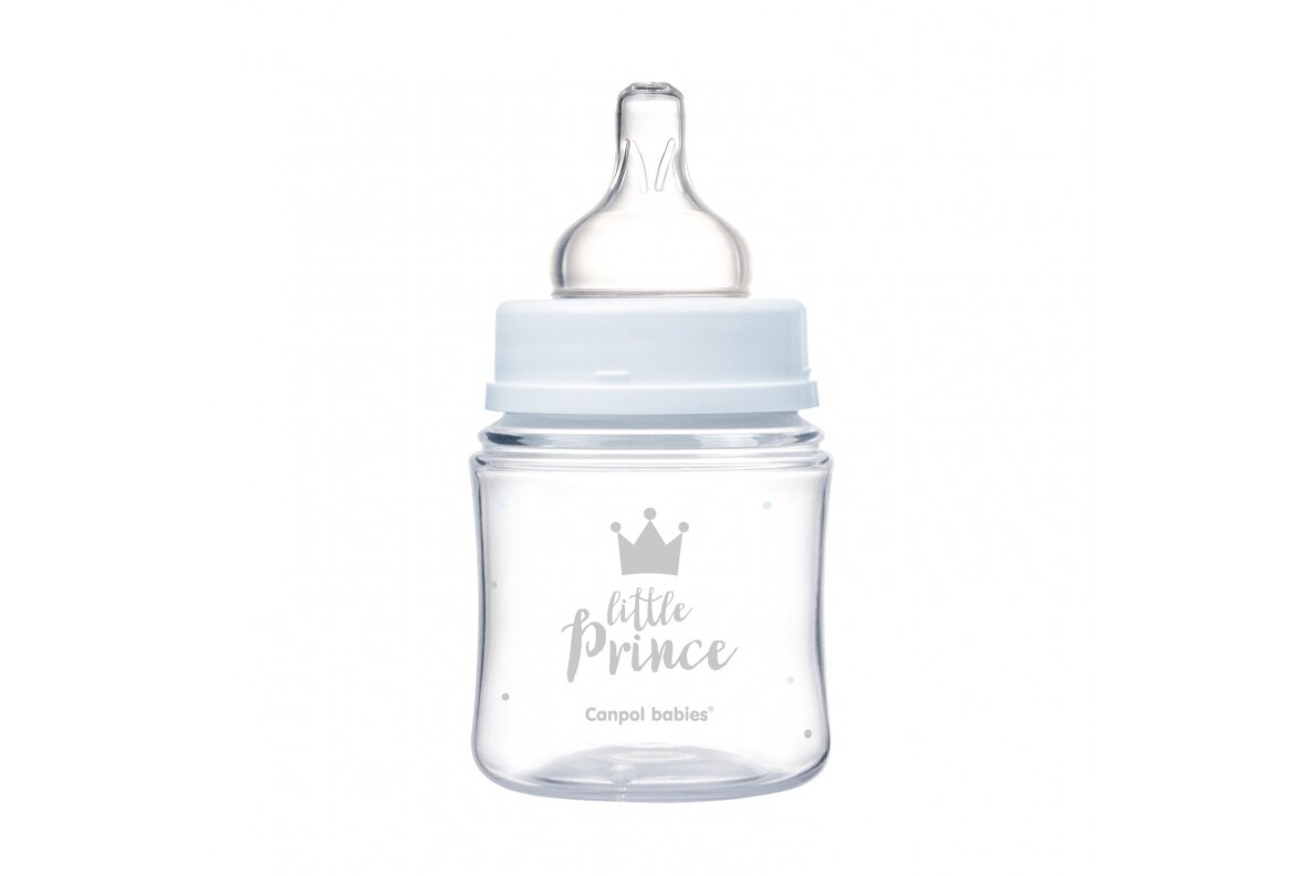 Canpol Baby Bottle 120 ml ANTI-COLIC ROYAL BABY 1 Canpol Baby Bottle 120 ml ANTI-COLIC ROYAL BABY 1