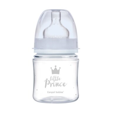 Canpol buteliukas 120 ml ANTI-COLIC ROYAL BABY Canpol buteliukas 120 ml ANTI-COLIC ROYAL BABY