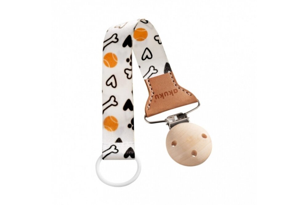Clip On Soother Holders BONES Clip On Soother Holders BONES