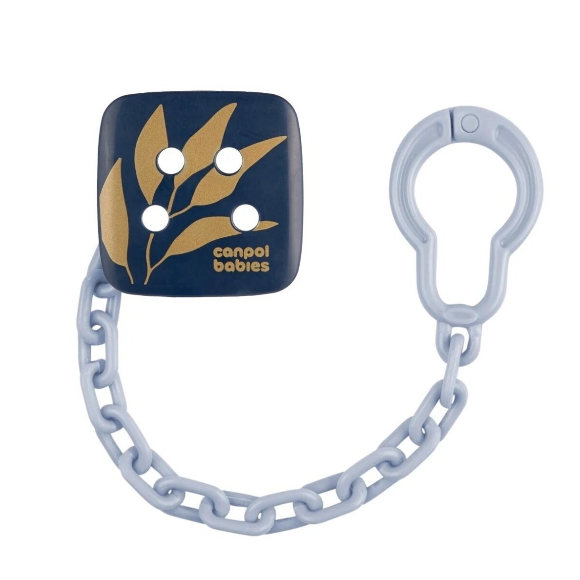 Держатель для пустышки Canpol GOLD Blue