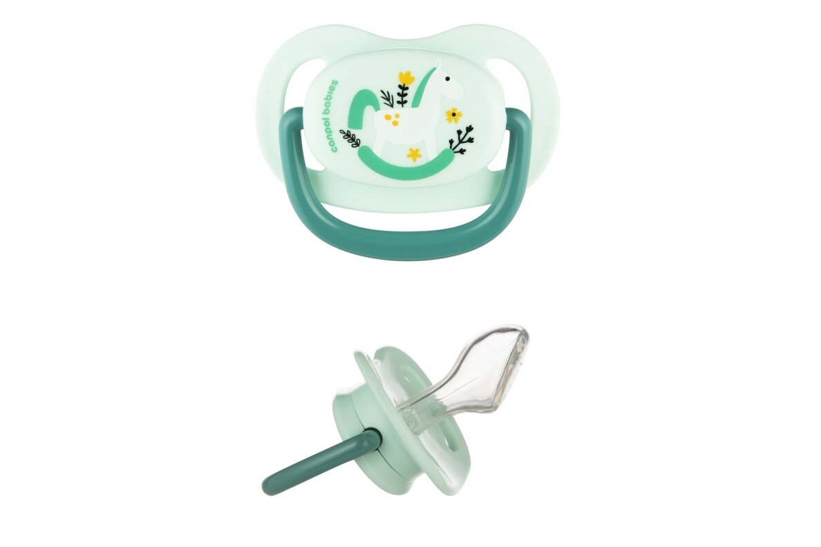 Soother Canpol 23/258 Silikone, Orthodontic Soother Canpol 23/258 Silikone, Orthodontic