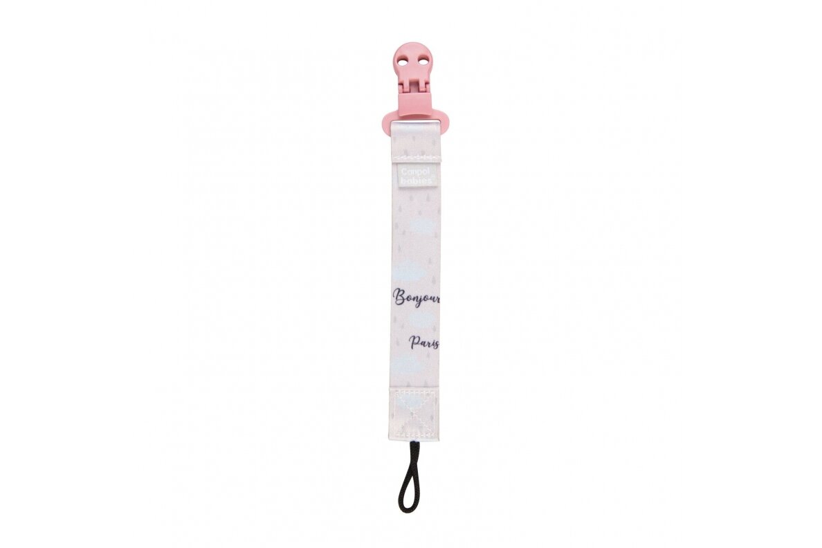 Babies Soother Clip with Ribbon Canpol BONJOUR PARIS 51/026 1 Babies Soother Clip with Ribbon Canpol BONJOUR PARIS 51/026 1