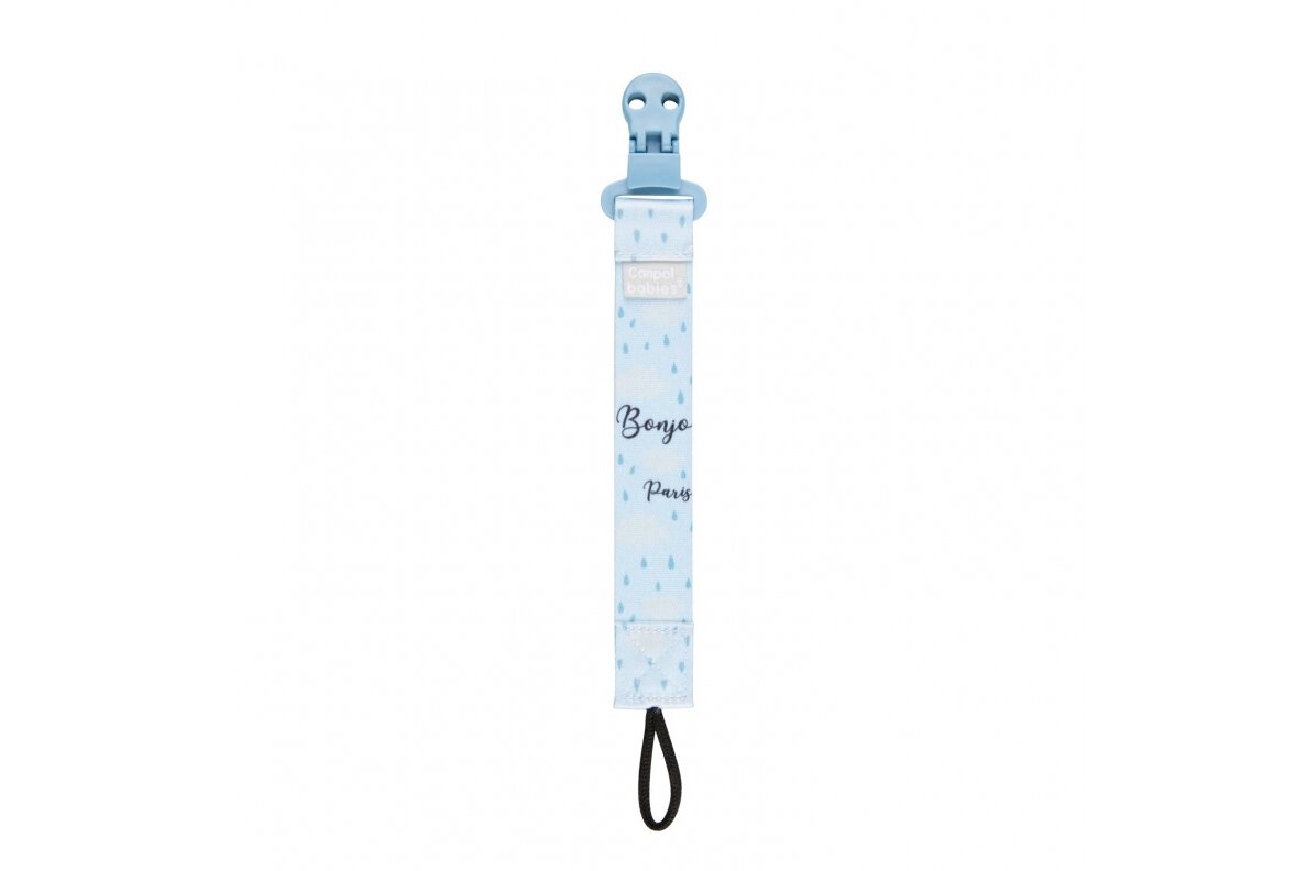 Babies Soother Clip with Ribbon Canpol BONJOUR PARIS 51/026 1