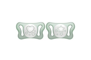 Pacifiers Chicco PHYSIO FORMA Silicone 0-2 m, 2 pcs