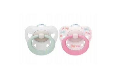 Soother NUK Signature, 730638, 2 pcs Soother NUK Signature, 730638, 2 pcs