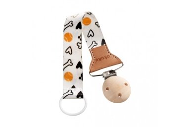 Clip On Soother Holders BONES Clip On Soother Holders BONES