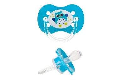 Soother Canpol 22/568 OWLS Silikone, symmetrical Soother Canpol 22/568 OWLS Silikone, symmetrical