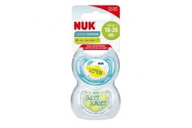 Soother NUK LIMITED EDITION 176280,  2vnt