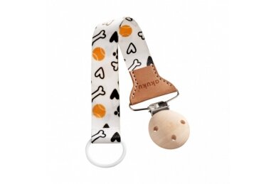 Clip On Soother Holders BONES Clip On Soother Holders BONES