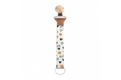 Clip On Soother Holders BONES 1 Clip On Soother Holders BONES 1