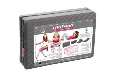 The folding mattress is a FikiMiki Grey 2 The folding mattress is a FikiMiki Grey 2