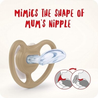 Пустышка NUK DISNEY Baby 2vnt 3 Пустышка NUK DISNEY Baby 2vnt 3