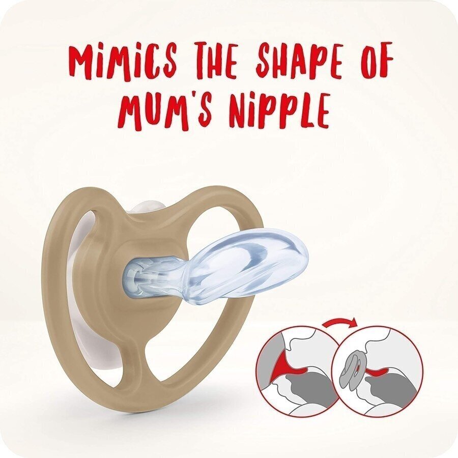 Пустышка NUK DISNEY Baby 2vnt 3 Пустышка NUK DISNEY Baby 2vnt 3