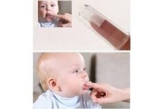 Babies Silicone Toothbrush for Gums and Teeth Canpol 9/117 1 Babies Silicone Toothbrush for Gums and Teeth Canpol 9/117 1