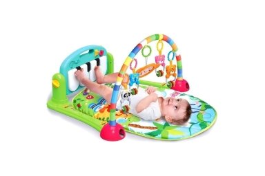 Multifunctional playmat PIANO FITNESS RACK Green Multifunctional playmat PIANO FITNESS RACK Green