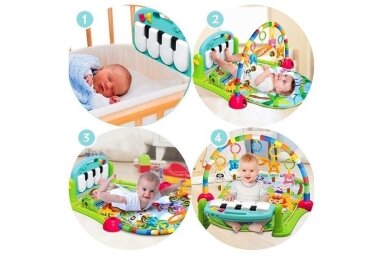 Multifunctional playmat PIANO FITNESS RACK G 3