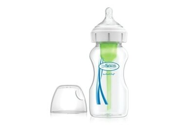 Dr Brown’s Wide Neck Feeding Bottle OPTIONS+ 270 ml Dr Brown’s Wide Neck Feeding Bottle OPTIONS+ 270 ml