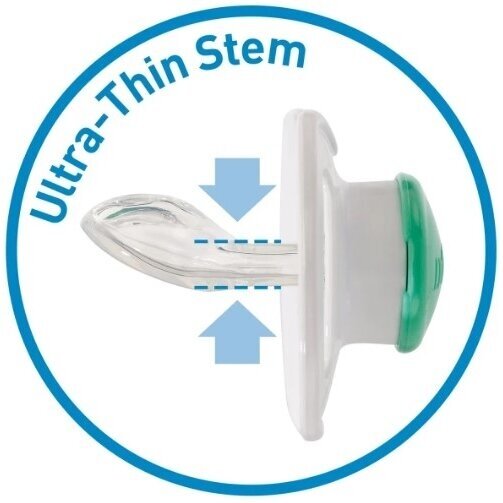 Dr. Brown's čiulptukai PREVENT 0-6 mėn, 2 vnt Pink/Blue 4 Dr. Brown's čiulptukai PREVENT 0-6 mėn, 2 vnt Pink/Blue 4