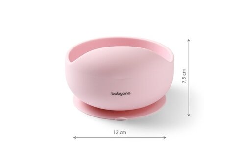 Babies Silicone Suction Bowl BabyOno 1481/02 4 Babies Silicone Suction Bowl BabyOno 1481/02 4