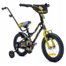 Dviratis TIGER Bike 14'' Black/Yellow