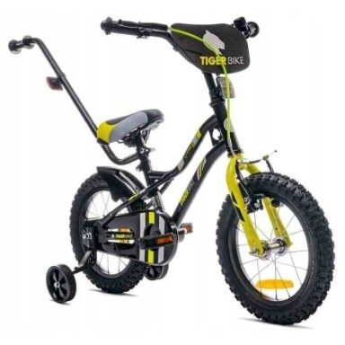 Велосипед TIGER Bike 14'' Black/Yellow Велосипед TIGER Bike 14'' Black/Yellow