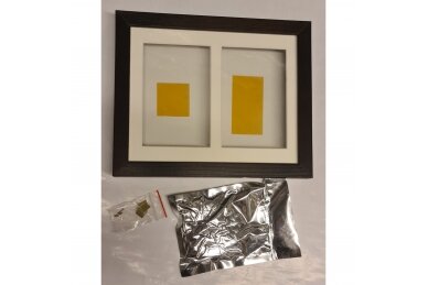 Photo frame with baby imprint MEMORIES FACTORY, Brown 2 Photo frame with baby imprint MEMORIES FACTORY, Brown 2