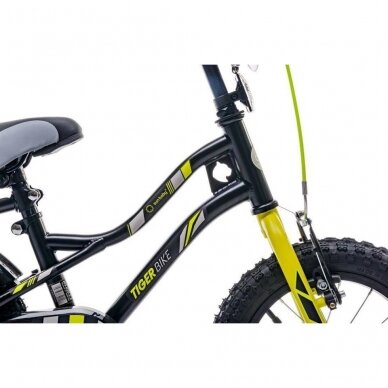 Велосипед TIGER Bike 14'' Black/Yellow 2