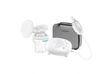 Electrical breast pump with nasal aspirator BabyOno COMPACT PLUS, 971