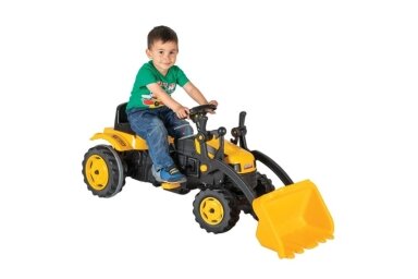 Excavator with pedals PILSAN Yellow